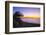 Los Muertos Beach Sunset, Puerto Vallarta, Mexico-George Oze-Framed Photographic Print