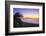 Los Muertos Beach Sunset, Puerto Vallarta, Mexico-George Oze-Framed Photographic Print