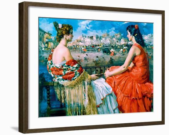 Los Novillados-Fransisco R S Clemente-Framed Giclee Print