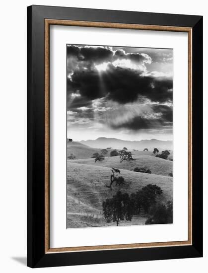 Los Olivo, California-null-Framed Art Print