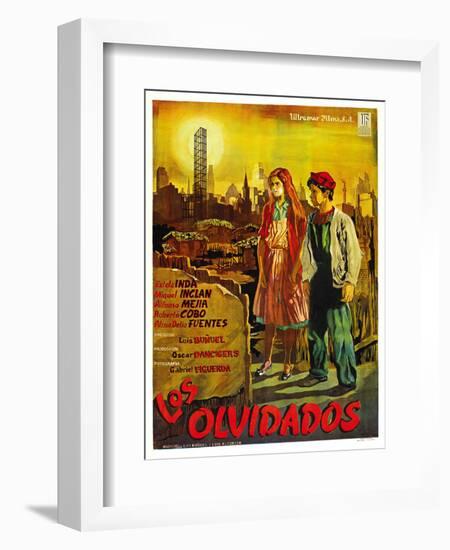 Los Olvidados-null-Framed Premium Giclee Print