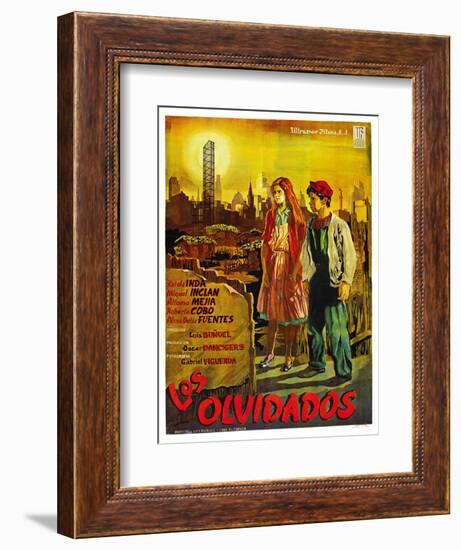 Los Olvidados-null-Framed Art Print