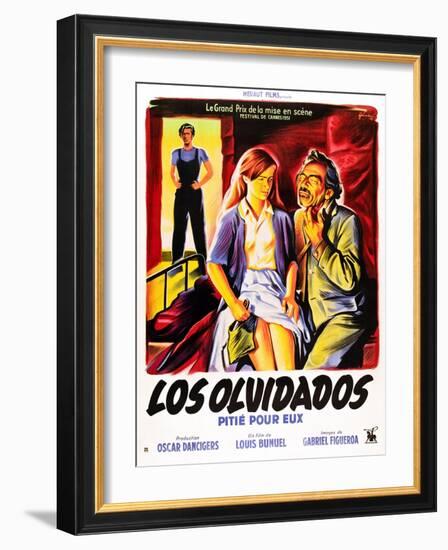 Los Olvidados-null-Framed Art Print