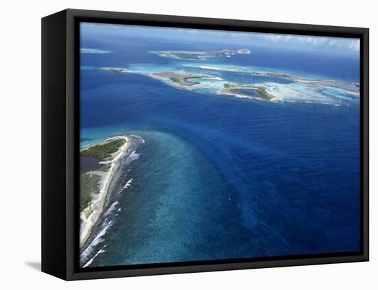 Los Roques, Venezuela-null-Framed Premier Image Canvas