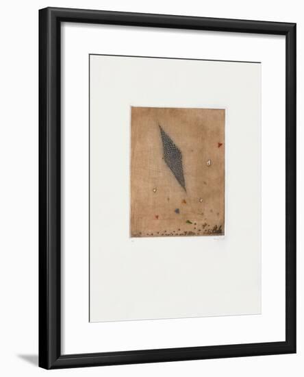 Losange bleu I-Arthur Luiz Piza-Framed Limited Edition