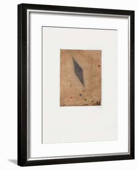 Losange bleu I-Arthur Luiz Piza-Framed Limited Edition