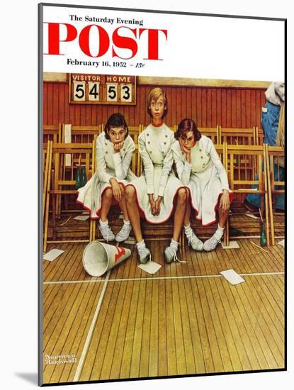 "Losing the Game" Saturday Evening Post Cover, February 16,1952-Norman Rockwell-Mounted Giclee Print