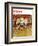 "Losing the Game" Saturday Evening Post Cover, February 16,1952-Norman Rockwell-Framed Giclee Print