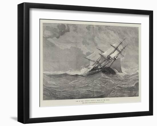 Loss of HMS Eurydice, 24 March, Struck by the Squall-null-Framed Giclee Print