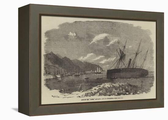 Loss of the Niger, at Santa Cruz De Teneriffe-null-Framed Premier Image Canvas