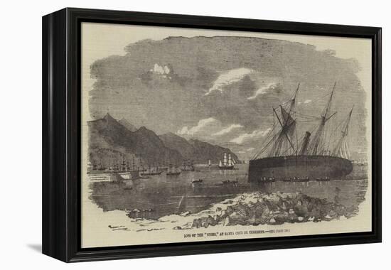 Loss of the Niger, at Santa Cruz De Teneriffe-null-Framed Premier Image Canvas