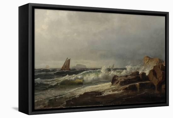 Losskoyter, 1872-Fritz Thaulow-Framed Premier Image Canvas