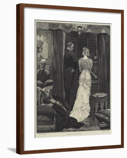 Lost and Won-Richard Caton Woodville II-Framed Giclee Print