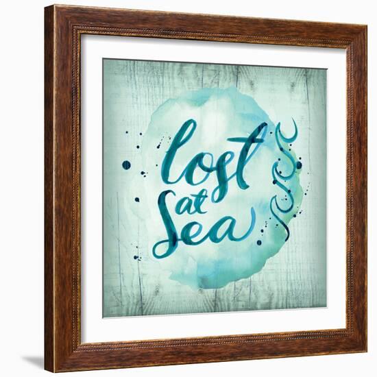 Lost at Sea-Ashley Sta Teresa-Framed Art Print