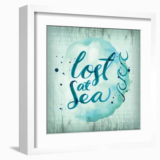 Lost at Sea-Ashley Sta Teresa-Framed Art Print