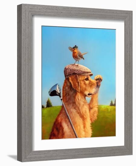 Lost Ball-Lucia Heffernan-Framed Art Print