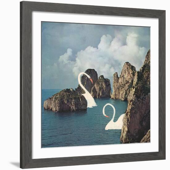 Lost but not Worried-Danielle Kroll-Framed Giclee Print