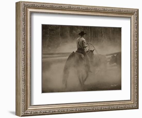 Lost Canyon Cowboy #2-Barry Hart-Framed Art Print