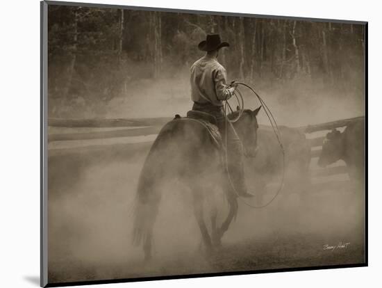 Lost Canyon Cowboy #2-Barry Hart-Mounted Art Print