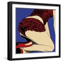 Lost Earring-Deborah Azzopardi-Framed Giclee Print