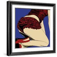 Lost Earring-Deborah Azzopardi-Framed Giclee Print