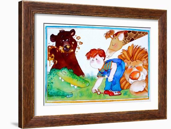 Lost Glasses-Maylee Christie-Framed Giclee Print