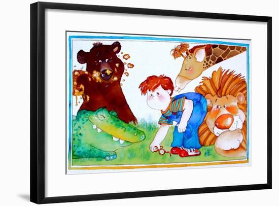 Lost Glasses-Maylee Christie-Framed Giclee Print