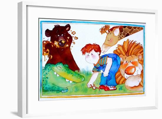 Lost Glasses-Maylee Christie-Framed Giclee Print