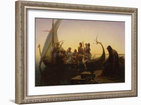 Lost Illusions, 1865-67-Charles Gleyre-Framed Giclee Print