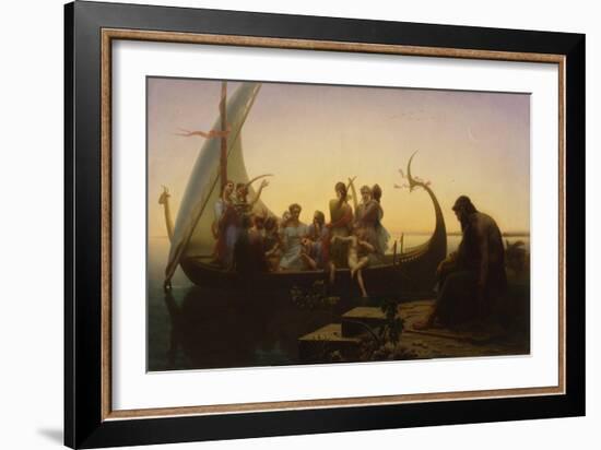 Lost Illusions, 1865-67-Charles Gleyre-Framed Giclee Print