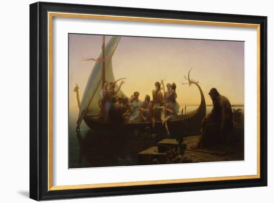 Lost Illusions, 1865-67-Charles Gleyre-Framed Giclee Print