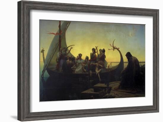 Lost Illusions, or Evening, 1843-Marc Charles Gabriel Gleyre-Framed Giclee Print