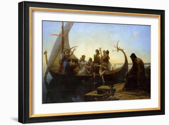 Lost Illusions (The Evening)-Charles Gleyre-Framed Giclee Print