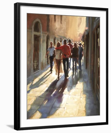 Lost in Love, in Venice-null-Framed Giclee Print
