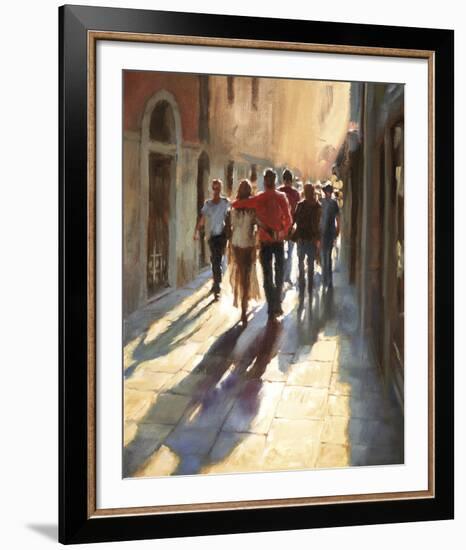 Lost in Love, in Venice-null-Framed Giclee Print