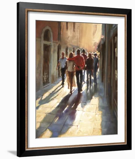 Lost in Love, in Venice-Hazel Soan-Framed Giclee Print
