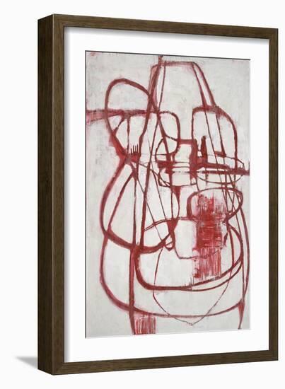 Lost in Red-Joshua Schicker-Framed Giclee Print