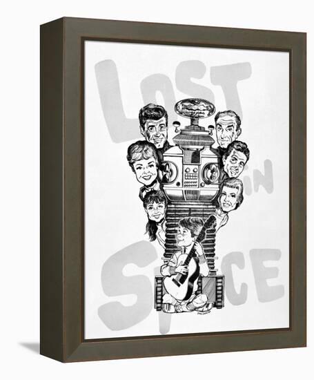 Lost in Space-null-Framed Stretched Canvas