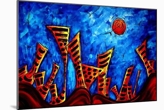 Lost In The City II-Megan Aroon Duncanson-Mounted Art Print