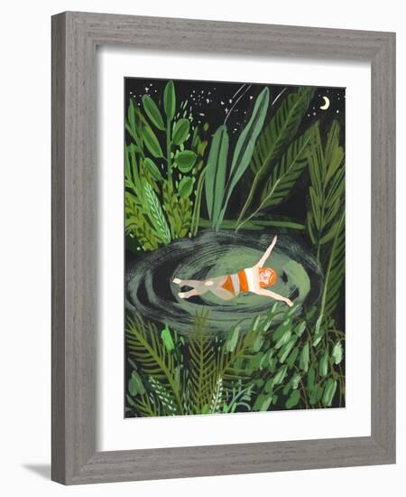 Lost in the Garden IV-Melissa Wang-Framed Art Print