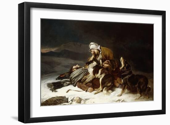 Lost in the Storm-Richard Ansdell-Framed Giclee Print