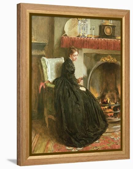 Lost in Thought, 1864-Marcus Stone-Framed Premier Image Canvas