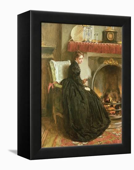 Lost in Thought, 1864-Marcus Stone-Framed Premier Image Canvas