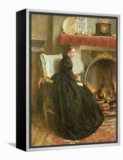 Lost in Thought, 1864-Marcus Stone-Framed Premier Image Canvas