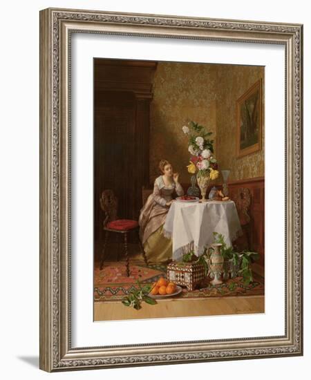 Lost in Thought-David Emil Joseph de Noter-Framed Giclee Print