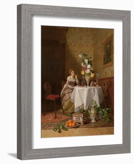 Lost in Thought-David Emil Joseph de Noter-Framed Giclee Print