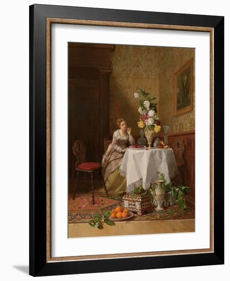 Lost in Thought-David Emil Joseph de Noter-Framed Giclee Print