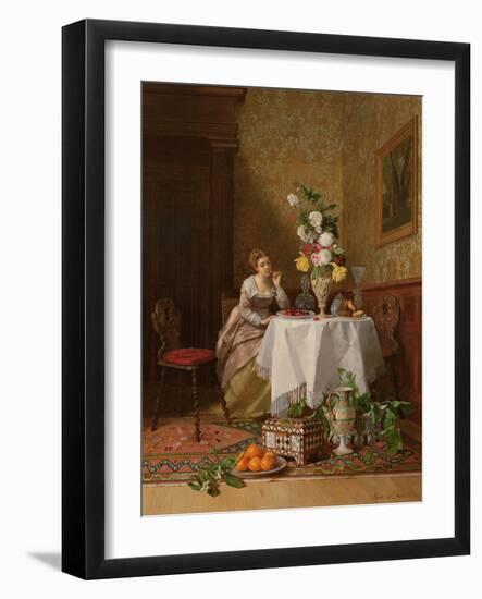 Lost in Thought-David Emil Joseph de Noter-Framed Giclee Print