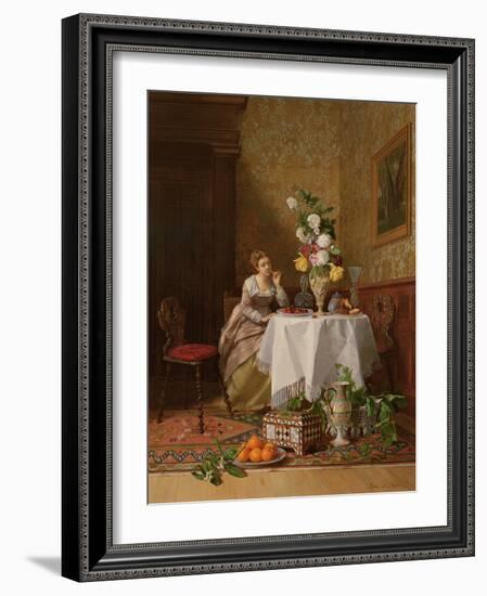 Lost in Thought-David Emil Joseph de Noter-Framed Giclee Print