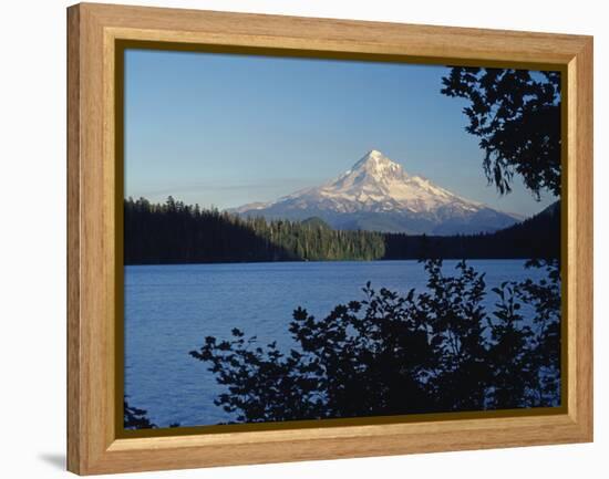 Lost Lake and Mount Hood-James Randklev-Framed Premier Image Canvas